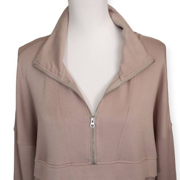 DANSKIN TAUPE PULLOVER SZ. L NWOT - Picture 5 of 10